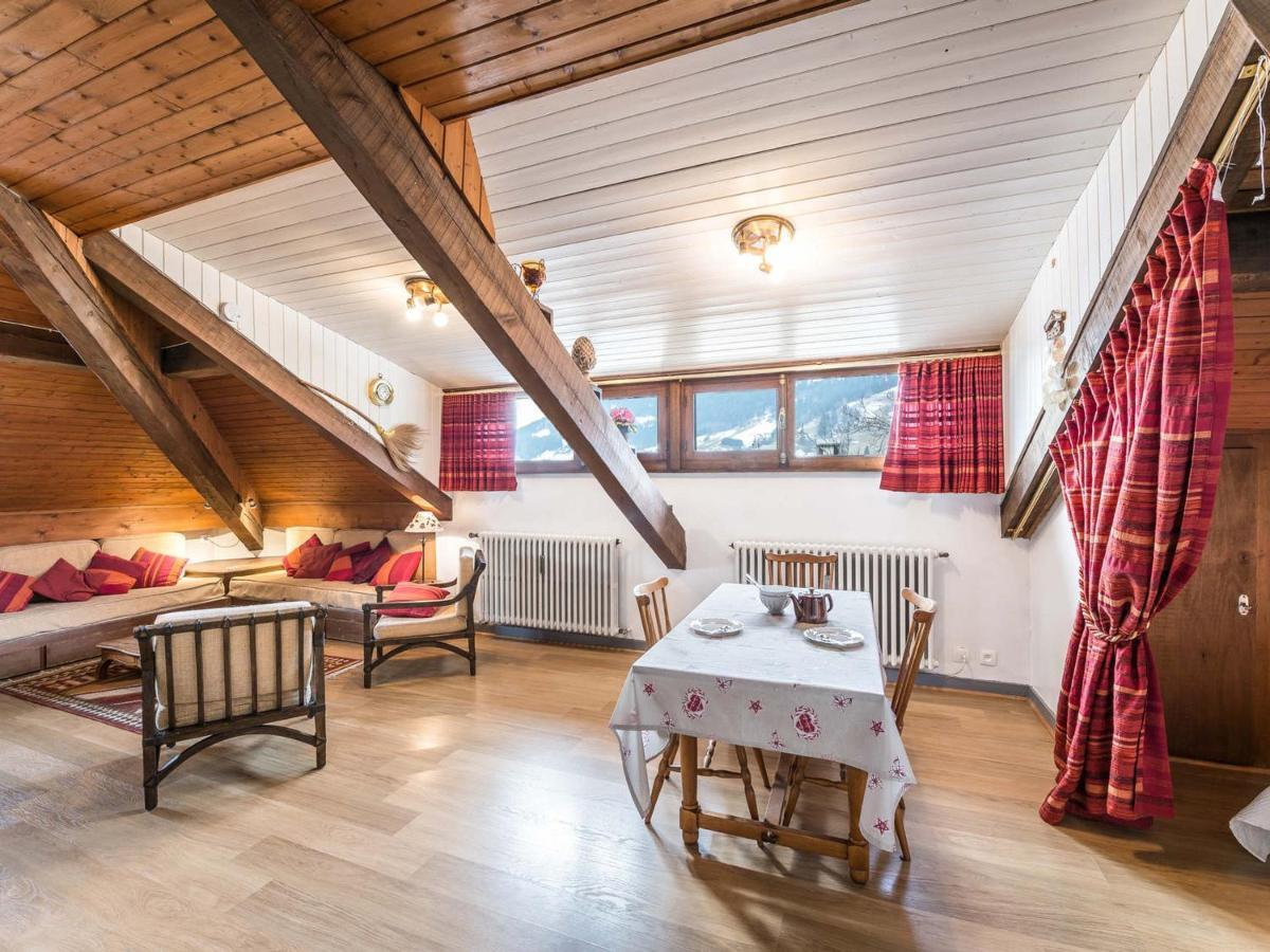 Studio Charmant Au Coeur De Megeve - Ideal Pour 3 Personnes - Television - Animaux Bienvenus - Fr-1-453-103 Dış mekan fotoğraf