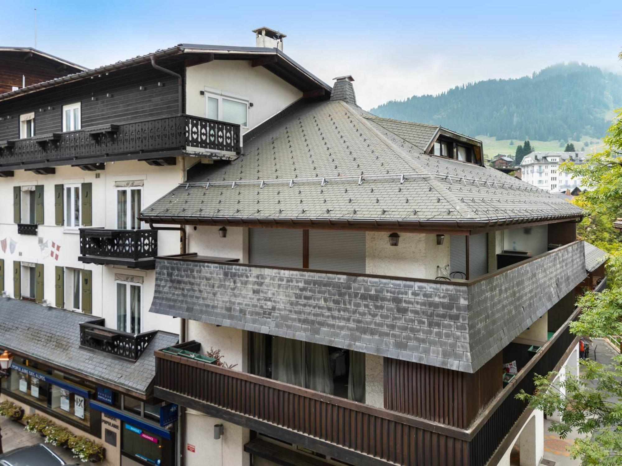 Studio Charmant Au Coeur De Megeve - Ideal Pour 3 Personnes - Television - Animaux Bienvenus - Fr-1-453-103 Dış mekan fotoğraf